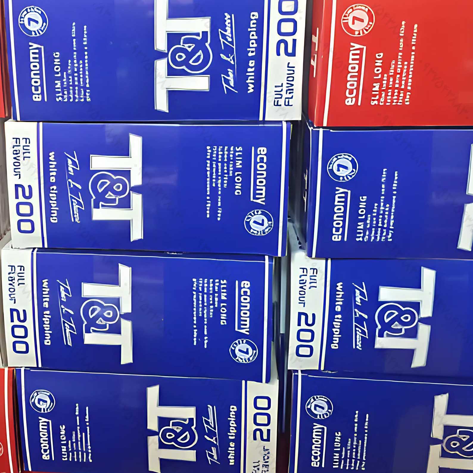 پوکه سیگار خالی T&T فیلتر سفید باریک Slim - تصویر 2